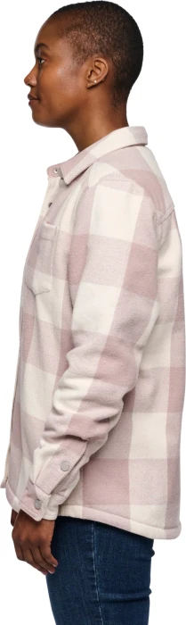 Black Diamond Project Lined Flannel Hemd langarm pale mauve/off white plaid (Damen)