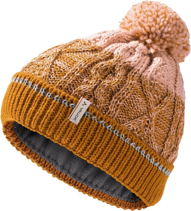 Vaude Cornua III Mütze silt brown/rose (Junior)
