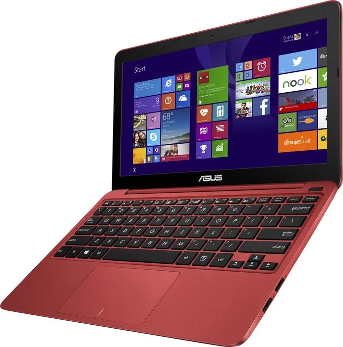 ASUS EeeBook F205TA-FD0036BS, rot, Atom Z3735F, 2GB RAM, 32GB Flash, DE