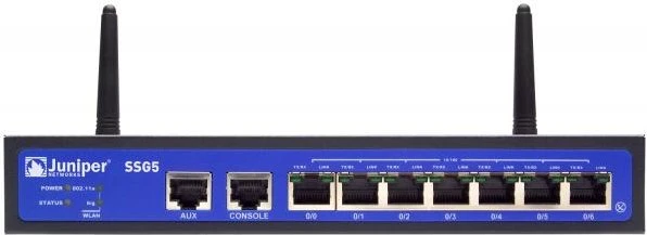 Juniper SSG-5-SB Firewall, 7x RJ-45, 128MB