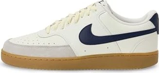 Nike Court Vision Low sail/gum light brown/light iron ore/midnight navy (Herren)