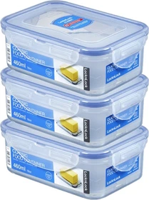 Lock & Lock PP Classic HPL814T eckig Aufbewahrungsbehälter 460ml
