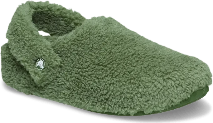 Crocs Classic Cozzzy Slipper army green