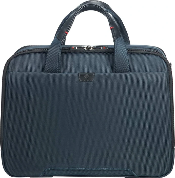 Samsonite Pro-DLX 5 Bailhandle expandable 15.6" erweiterbare Notebook-Umhängetasche blau