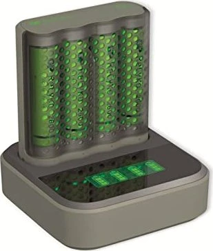 GP Batteries ReCyko Speed Charger Dock (USB) D451 + Speed Charger (USB) B421 inkl. 4x AA NiMh 2600mAh