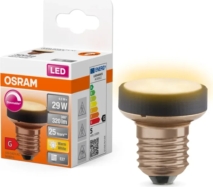 Osram Ledvance LED Star Flat Dim 4.5W/827 E27