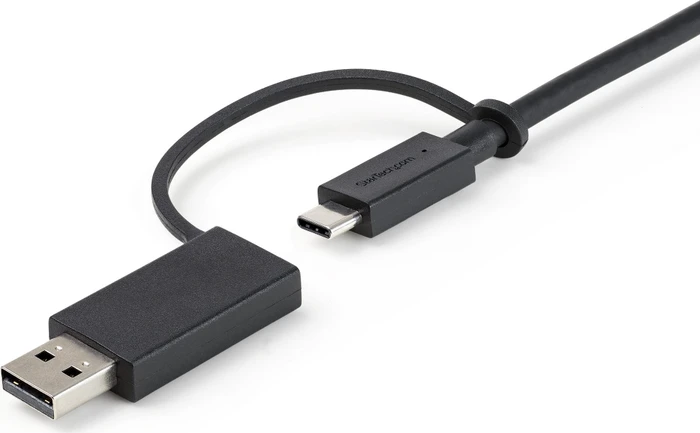 StarTech USB-C Kabel mit USB-A Adapter Dongle, 1m