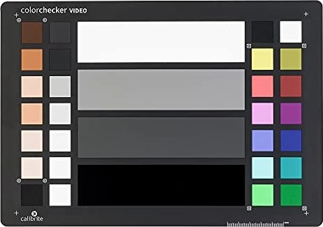 Calibrite ColorChecker Video CCVWB, Farbkarte