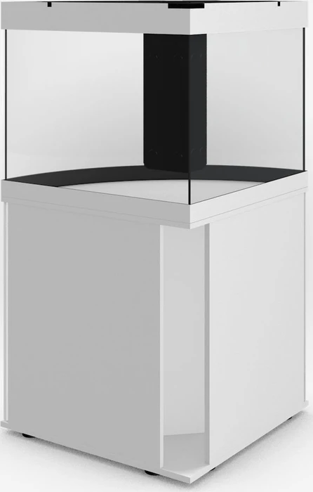 Juwel Trigon 190 LED Aquarium-Set mit Unterschrank, weiß/weiß, 190l