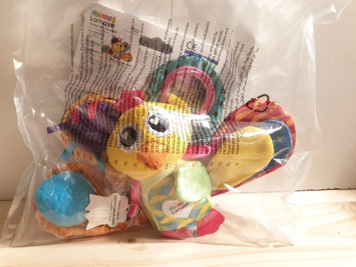 Tomy Lamaze Jaques der Pfau