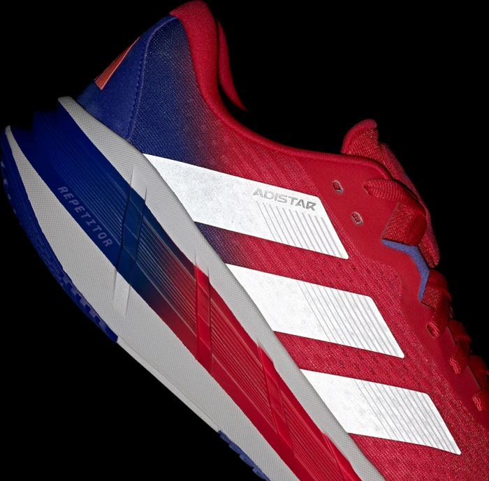 adidas Adistar 3 pure ruby/cobalt blue/lucid red (Herren)