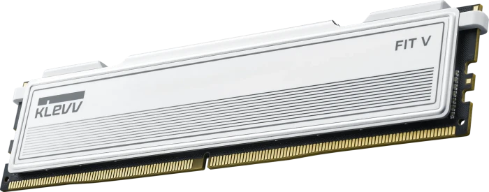 Klevv Fit V Ceramic White UDIMM 32GB Kit, DDR5-6000, CL28-36-36-76
