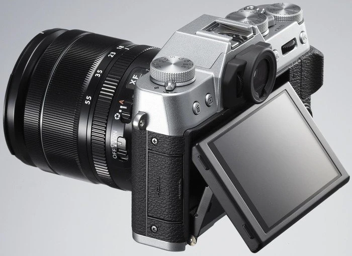 Fujifilm X-T10 silber mit Objektiv Fujinon XF 18-55mm 2.8-4.0 R LM OIS