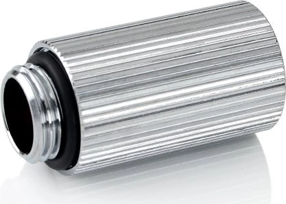 Bitspower Touchaqua Verlängerung G1/4" auf G1/4", 30mm, Glorious Silver, 2er-Pack