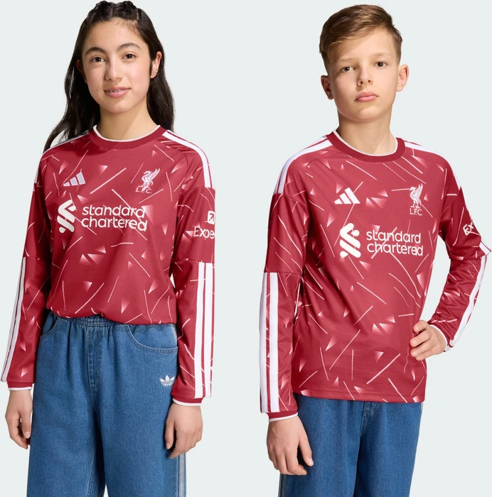 adidas Liverpool FC 2026/2027 Heimtrikot langarm (Junior)