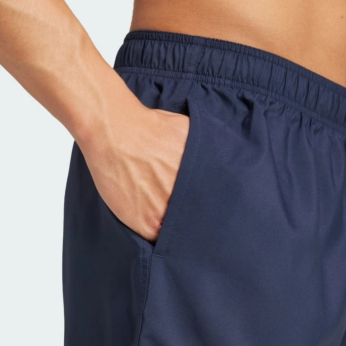 adidas Solid CLX Classic-Length Badeshorts legend ink/black (Herren)