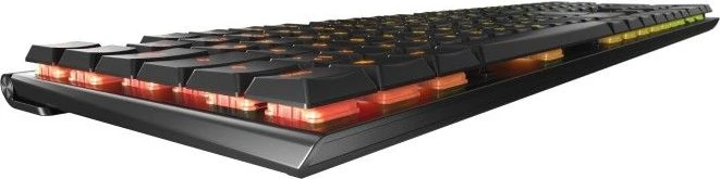 Cherry MX 10.0N, LEDs RGB, schwarz, MX LOW PROFILE RGB SPEED, USB, CH