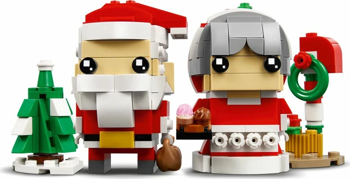 LEGO BrickHeadz - Herr und Frau Weihnachtsmann