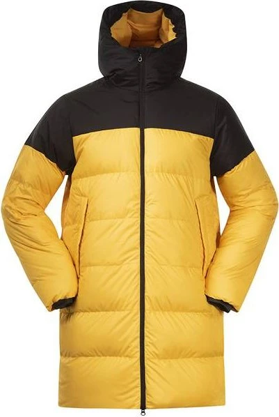 Bergans Oslo Urban Down Funktionsmantel light golden yellow/black