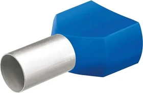 Knipex Twin-Aderendhülsen 2x 16mm² blau 25 Stück