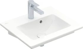 Villeroy & Boch Venticello Handwaschbecken 50x42x15cm, mit Überlauf, weiß alpin ceramicplus