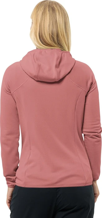 Jack Wolfskin Kolbenberg Hooded FZ Jacke mineral red (Damen)