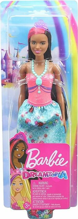 Mattel Barbie - Dreamtopia Prinzessin brünett, pinkes Haar