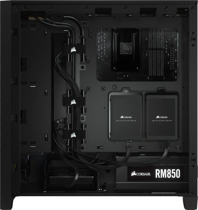 Corsair 4000D Airflow, schwarz, Glasfenster
