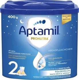 Milupa Aptamil Pronutra Abendfläschen Folgemilch Pulver, 400g