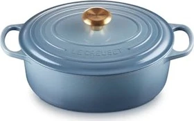 Le Creuset Signature Gusseisen Bräter oval 29cm 4.7l chambray