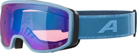 Alpina Bivio Q smoke-blue matt/mirror blue-blue