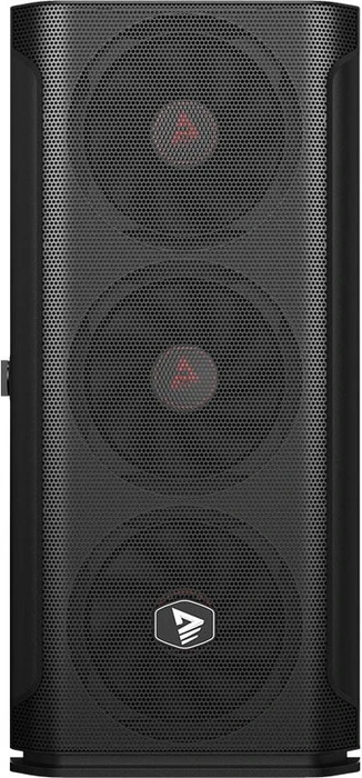 Savio Shadow X2 Mesh, schwarz, Glasfenster