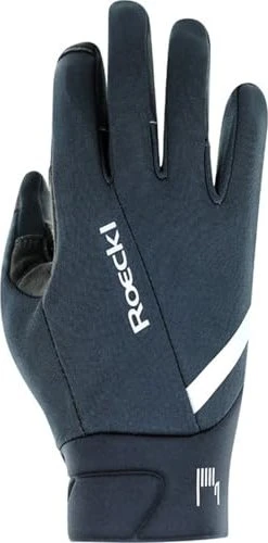 Roeckl Rovato Fahrradhandschuhe schwarz/silber