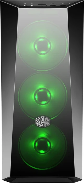 Cooler Master MasterBox Lite 5 RGB, schwarz, Glasfenster