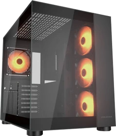 Cougar FV150 RGB, schwarz, Glasfenster (CGR-5KA1B-RGB / 385KA10.0001)