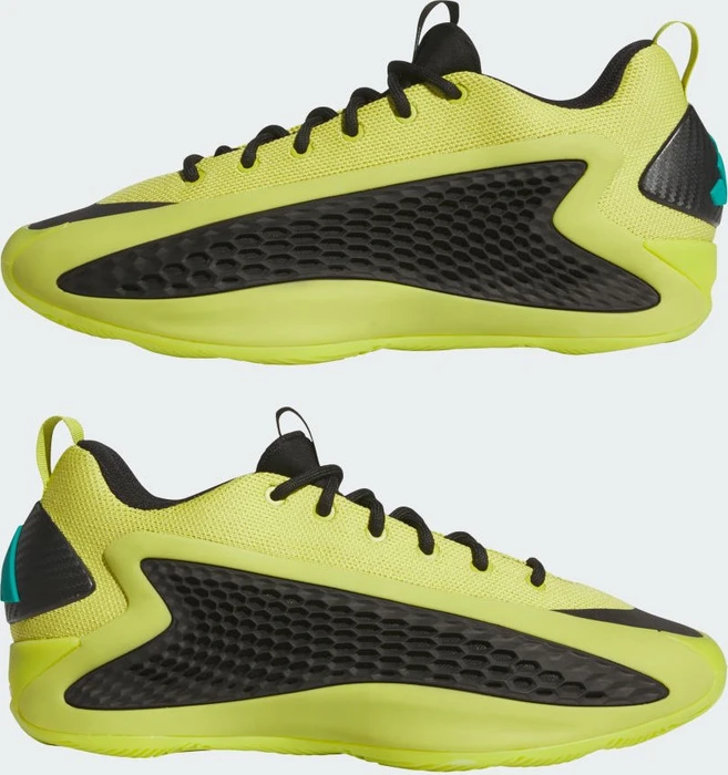 adidas Anthony Edwards 1 Low preloved lime/core black/pure teal