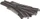 Märklin - Spur H0 Gleis - Dreiwegweiche Länge 188.3mm (24630)