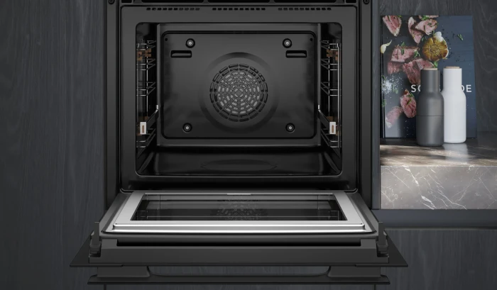 Siemens iQ700 HM976GMM1 Backofen mit Mikrowelle mattschwarz