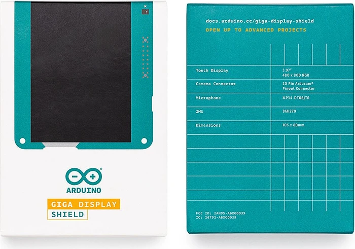 Arduino GIGA Display Shield 3.97"