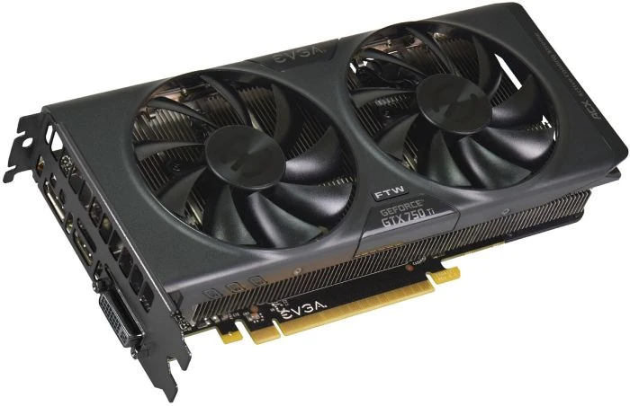 EVGA GeForce GTX 750 Ti FTW ACX Cooler, 2GB GDDR5, DVI, HDMI, DP