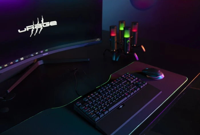 Hama uRage Exodus 860 Mechanical TKL, schwarz, LEDs RGB, Gaote Outemu BLUE, USB, DE