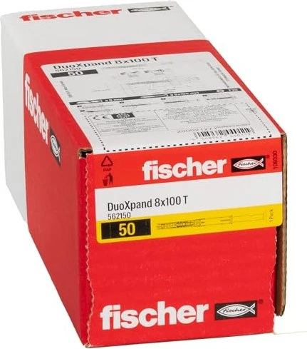 fischer DuoXpand T Langschaftdübel Schrauben/Dübel-Sortiment