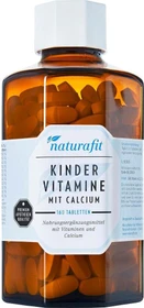 Naturafit Kinder Vitamine mit Calcium Kapseln, 160 Stück