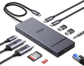 Ugreen Revodok Pro 2111 11-in-1 USB-C Hub, USB-C 3.0 [Stecker]