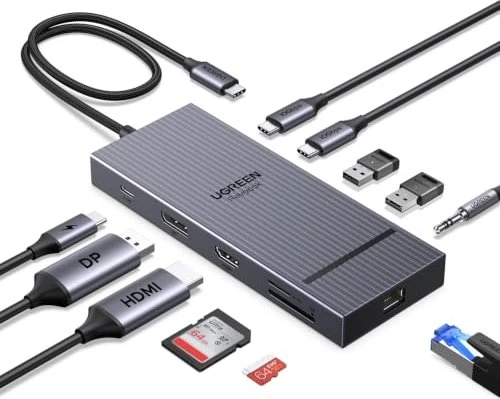Ugreen Revodok Pro 2111 11-in-1 USB-C Hub, USB-C 3.0 [Stecker]