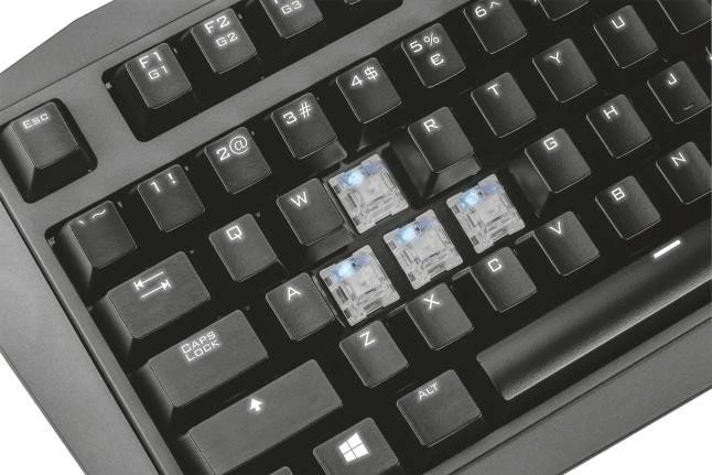 Trust Gaming GXT 870, LEDs weiß, GXT-WHITE, USB, DE