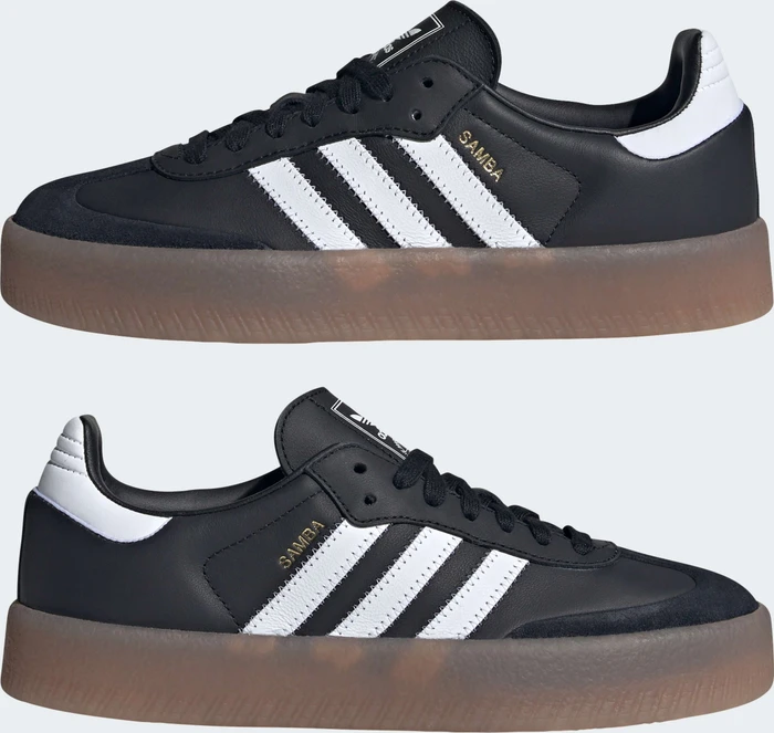adidas Sambae core black/cloud white/gold metallic (Damen)