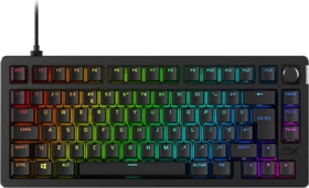 HP HyperX Alloy Rise 75, PBT, LEDs RGB, hot-swap, HyperX Linear, USB, UK