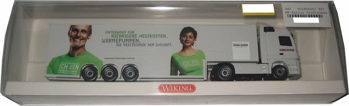Wiking Modern Edition Kühlkoffersattelzug MB Actros AZ Kempen