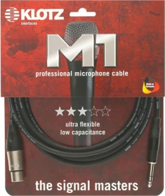 Klotz M1 XLRf/TRS 3.0m